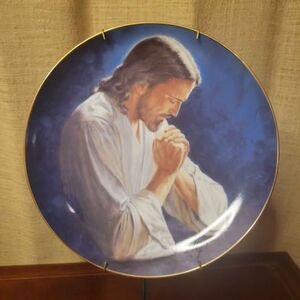 Hour of Prayer - Jesus Christ Wall Plate
